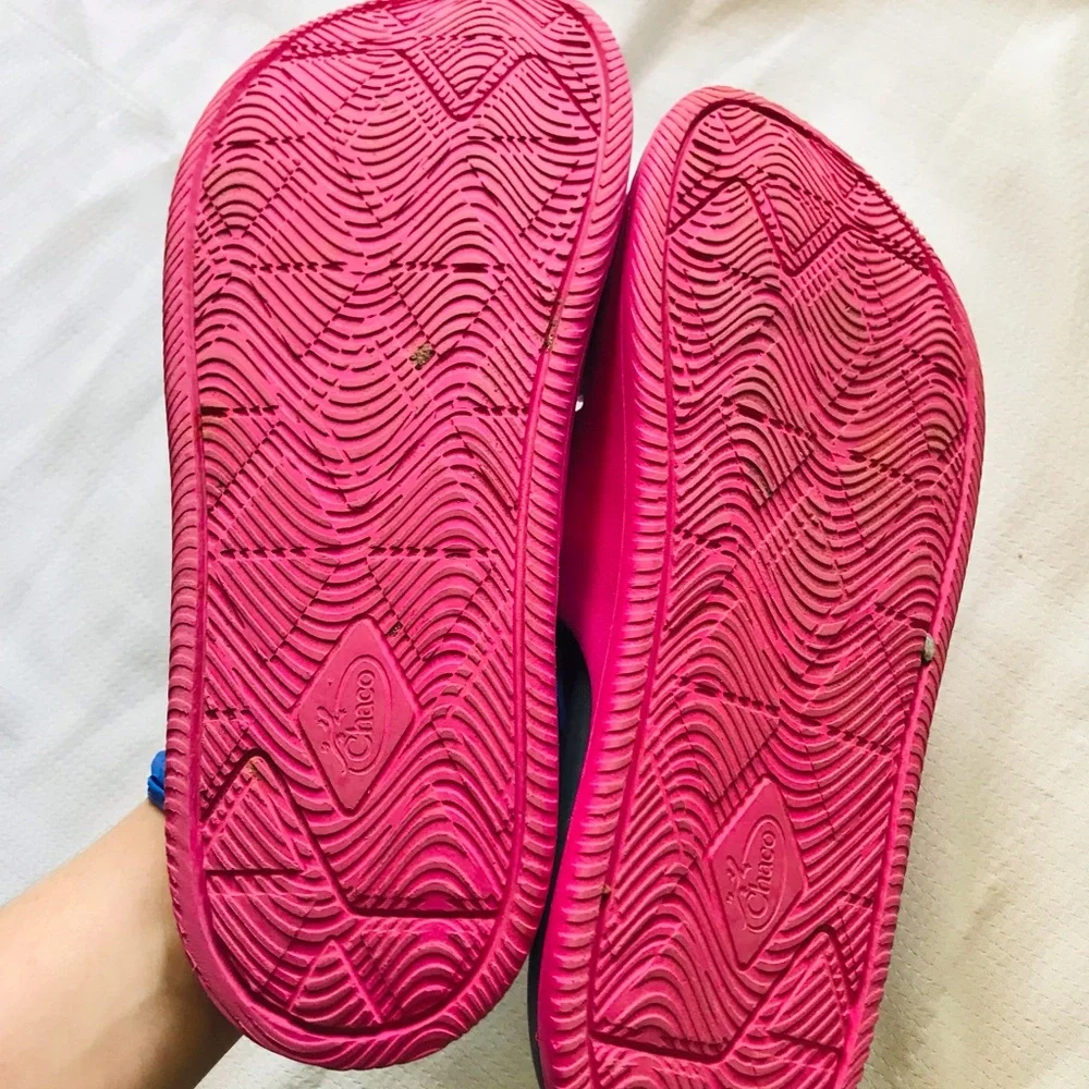 Chaco Pink and Black Sandals - Picture 6 of 6